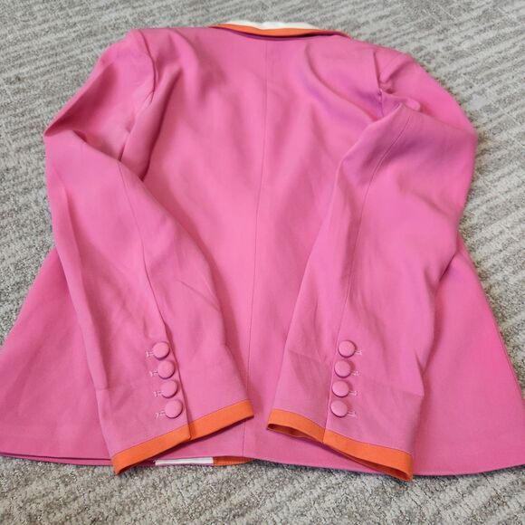 Maeve by Anthropology women's colorblock blazer jacket size M - Picture 10 of 11